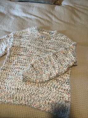 Multicolor Speckled Crewneck Sweater - Men's